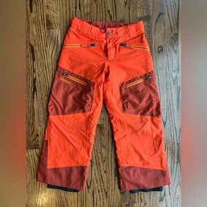 Marmot Kids Ski Pants Orange S